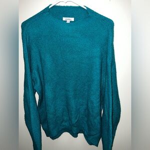 Studio Teal Sweater Nicole miller large